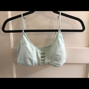 Rip Curl seafoam bikini top size large